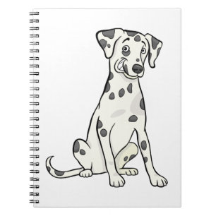 Carnet Joli cadeau Dalmatien Chien Chien Chien Mère Lover