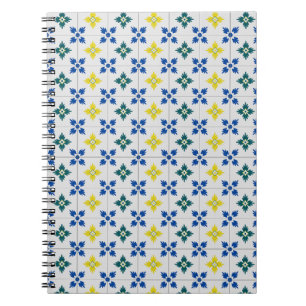Carnet Joli carreaux de Lisbonne ou motif azulejo