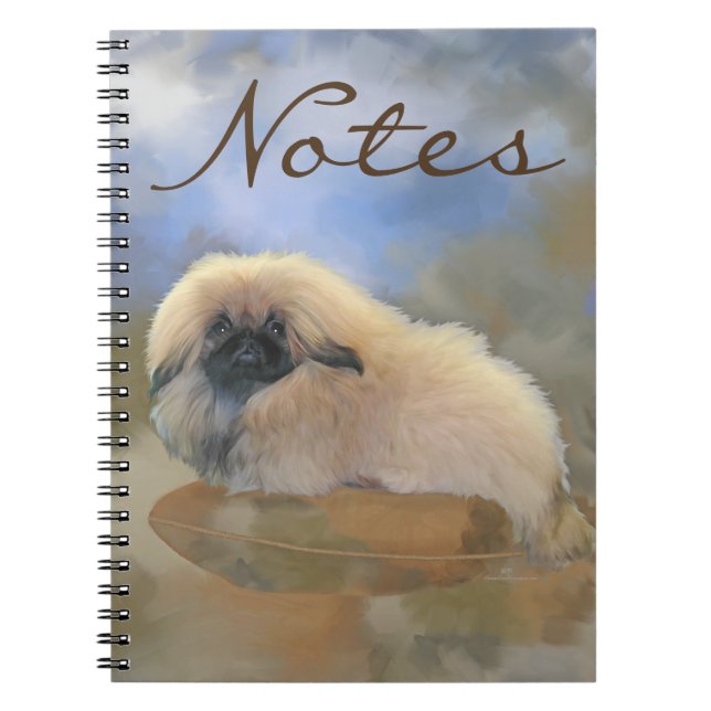 Carnet Joli chiot (Devant)