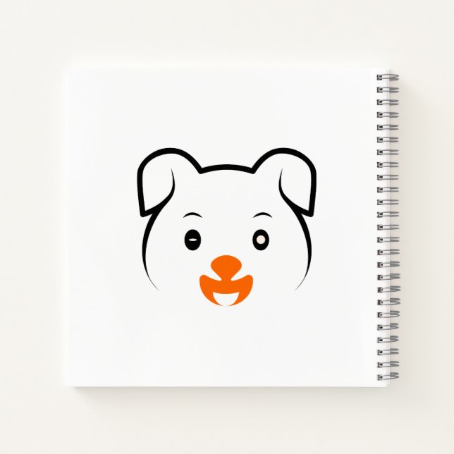 Carnet Joli chiot (Dos)