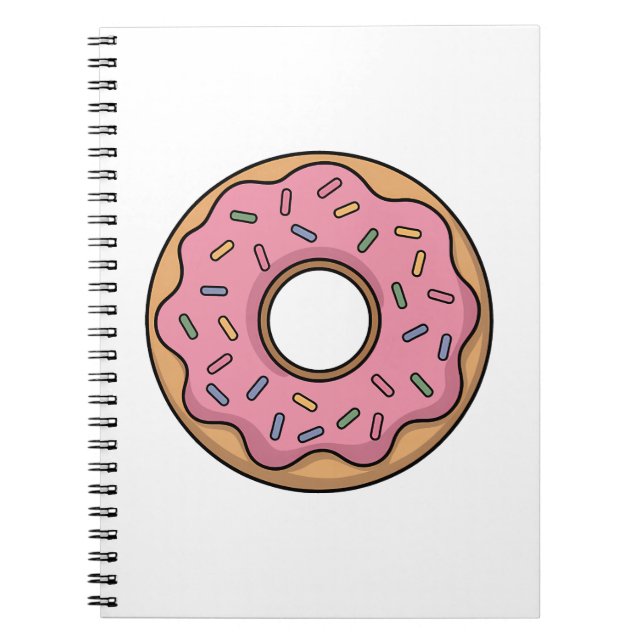 Carnet Joli Donut | Enfants (Devant)