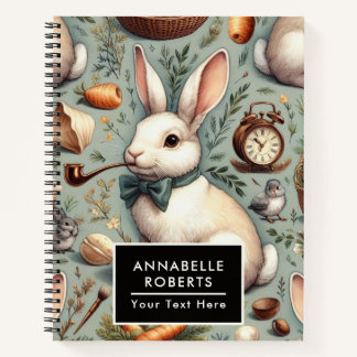 Carnet Joli lapin Vintage