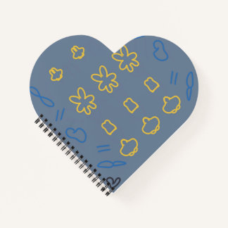Carnet Joli motif minimaliste pastel Kawaii