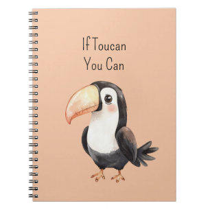 Carnet Joli oiseau animal toucan