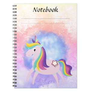 Carnet Joli petit licorne
