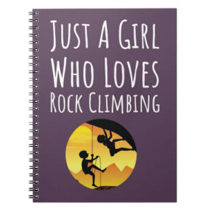 Carnet Joli Rocher Rose Escalade Cadeaux Climber Pour Fil