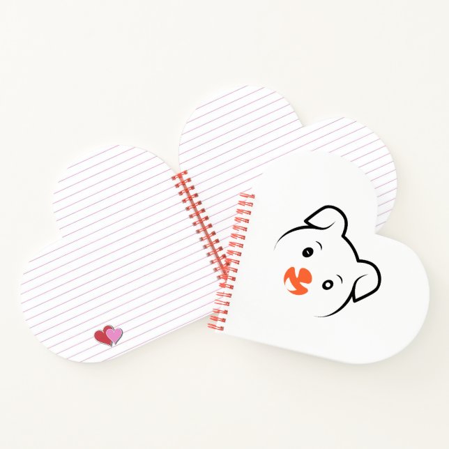 Carnet Joli rose (Intérieur)