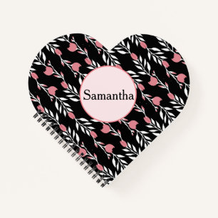 Carnet Joli Rose floral