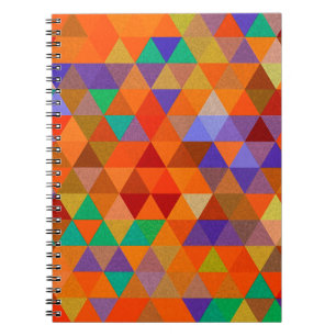 Carnet Joli Triangle grunge motif I + vos idées