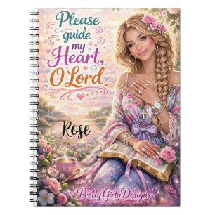 Carnet Jolie Bible chrétienne florale inspirante pour fil