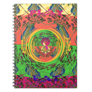 Carnet Jolie et belle florale Motif Art Imprimer Design