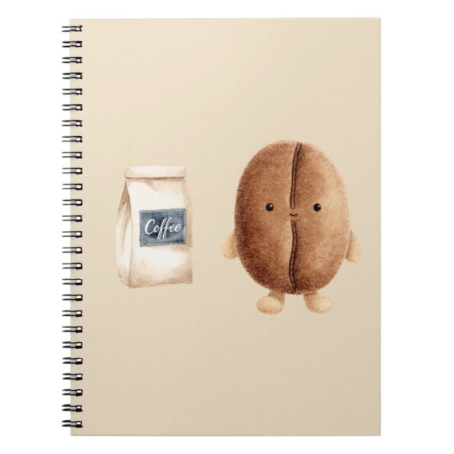 Carnet Jolie Grain de Café (Devant)
