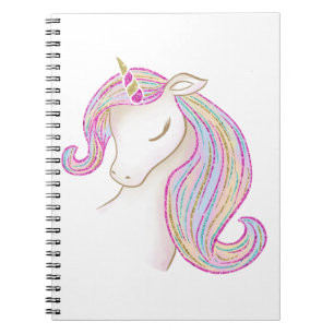Carnet Jolie licorne