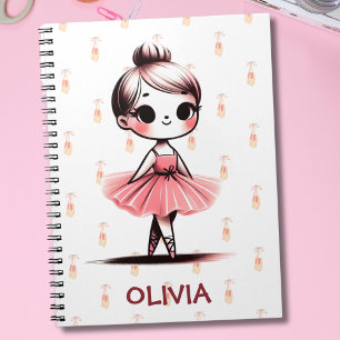 Carnet Jolie petite fille ballerine
