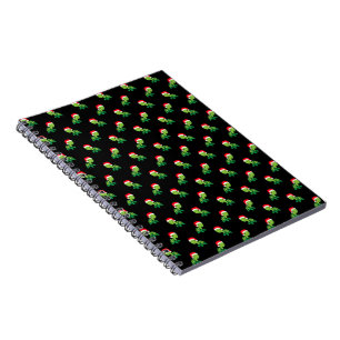 Carnet Jolie tortue animal marin joyeux Noël père Noël