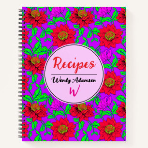 Carnet Jolies roses rouges chic Recette florale élégant