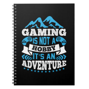 Carnet Jouer Gift Gaming N'Est Pas Un Hobby