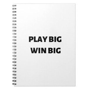 Carnet Jouer gros gagnant