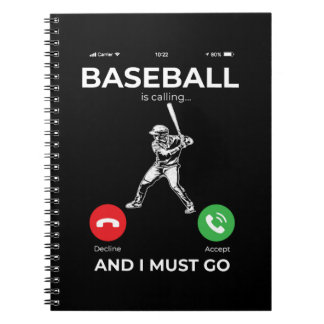 Carnet Joueur de baseball Pitcher Capteur Baser