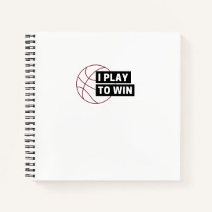 Carnet Joueur de basket-ball