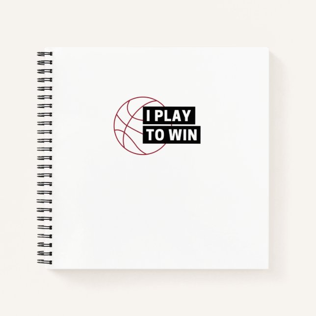 Carnet Joueur de basket-ball (Devant)