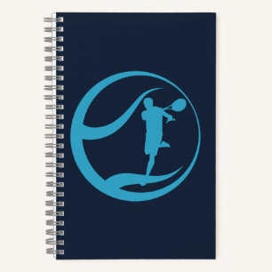 Carnet Joueur de tennis masculin