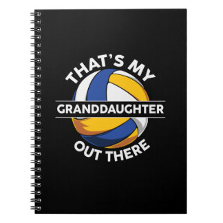 Carnet Joueur de volley-ball | C'Est Ma Grande Fille