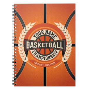 Carnet Joueur personnalisé de l'équipe de basket-ball A