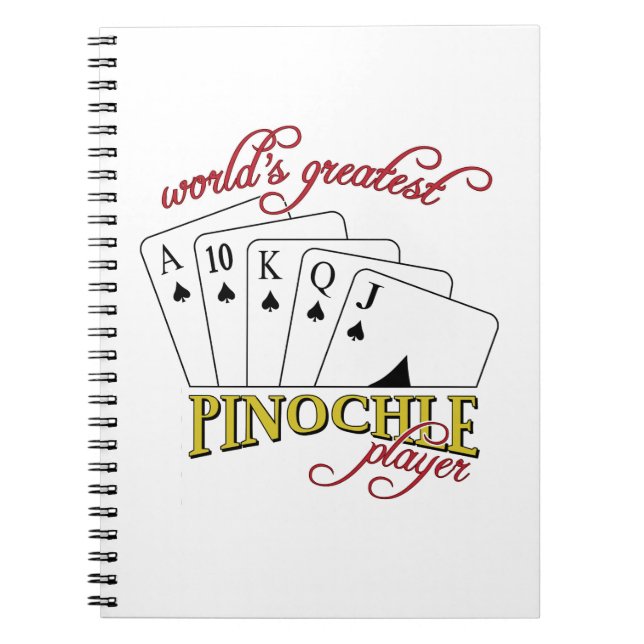 Carnet Joueur Pinochle (Devant)