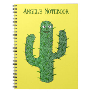 Carnet Jour des morts Happy Cactus Personnalisé