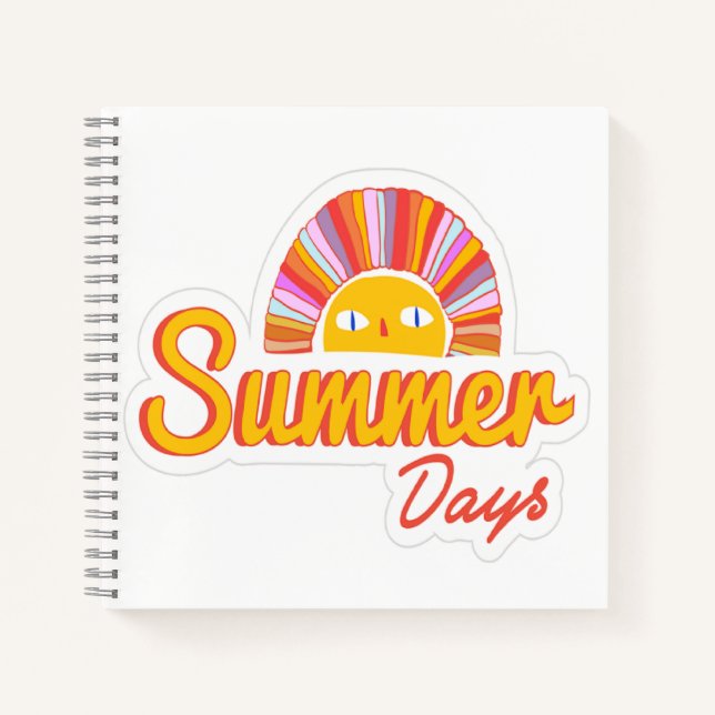 Carnet Jour d'été  (Devant)