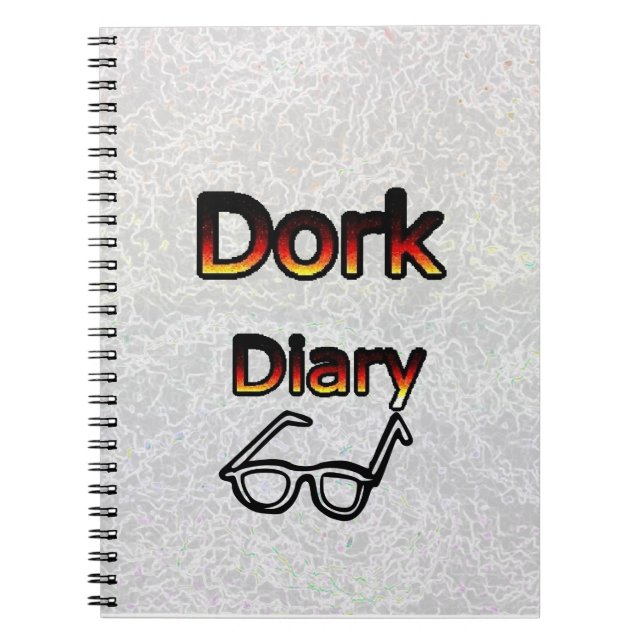 Carnet "Journal Dork" (Devant)