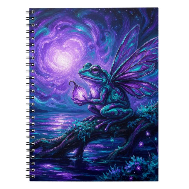 Carnet JournalGrenouilleArbreEnchanté (Devant)