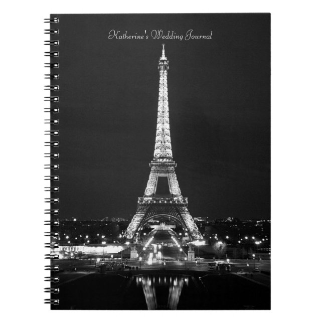 Carnet Journaux Tour Eiffel (Devant)