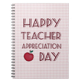 Carnet Journée d'appréciation de l'enseignant