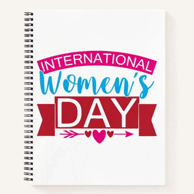 Carnet Journée internationale de la femme (Devant)