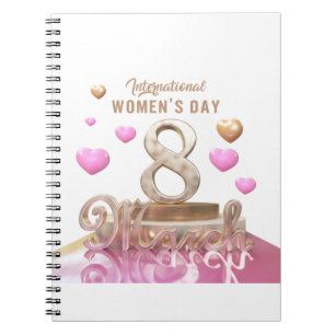 Carnet journée internationale de la femme 8 mars