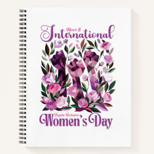 Carnet Journée internationale de la femme 8 mars