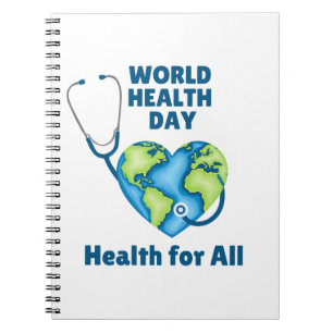 Carnet Journée mondiale de la santé Santé pour tous