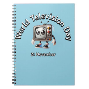 Carnet Journée mondiale de la télévision. 21 novembre