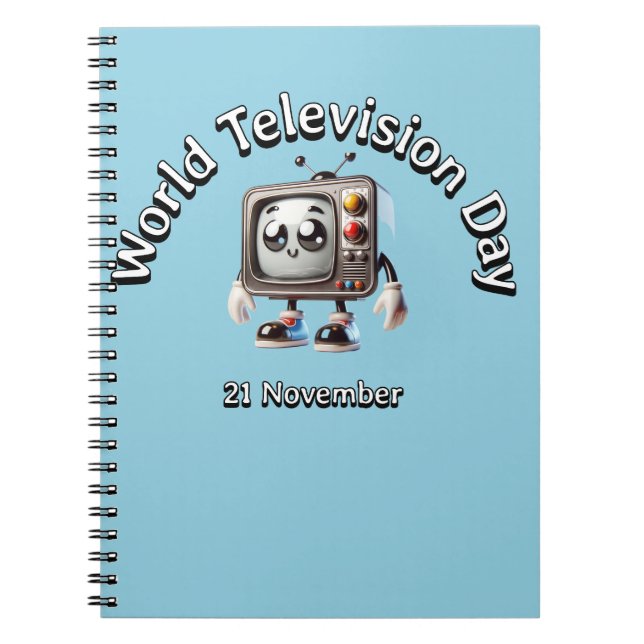 Carnet Journée mondiale de la télévision. 21 novembre (Devant)