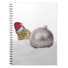 Carnet Jours de Noël d'argent et de neige à Chipmunk