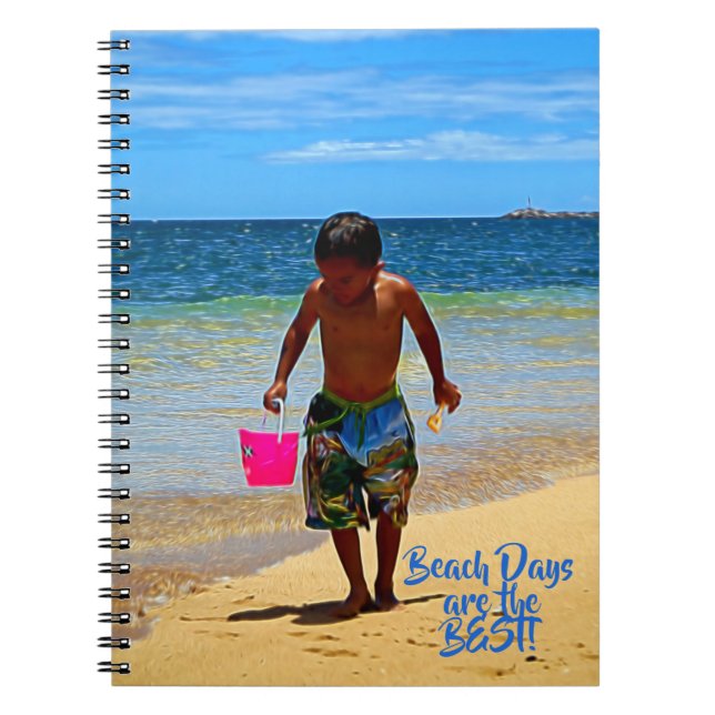 Carnet Jours de plage (Devant)