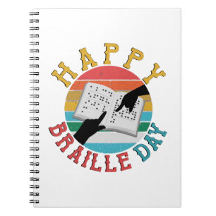 Carnet Joyeuse Journée Braille