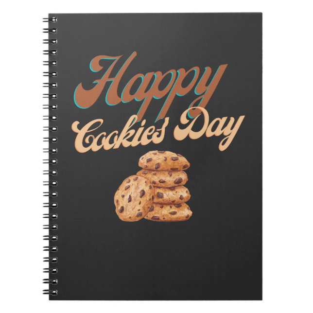 Carnet Joyeuse Journée des cookies, Journée nationale des (Devant)