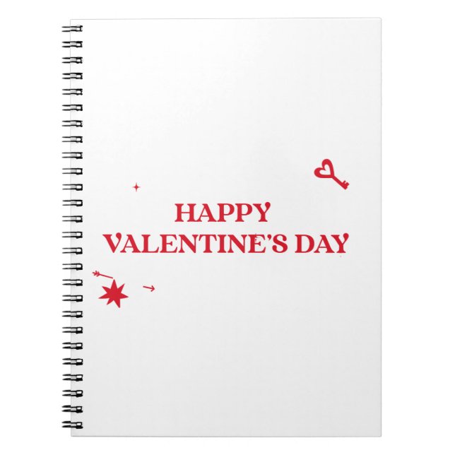 Carnet Joyeuse Saint-Valentin (Devant)
