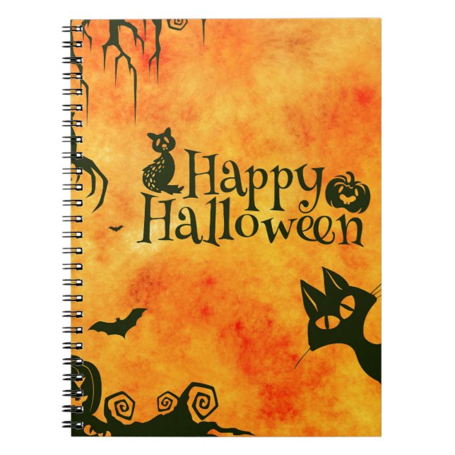 Carnet joyeux alloween (Devant)