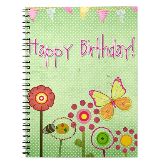 Carnet Joyeux anniversaire (Devant)