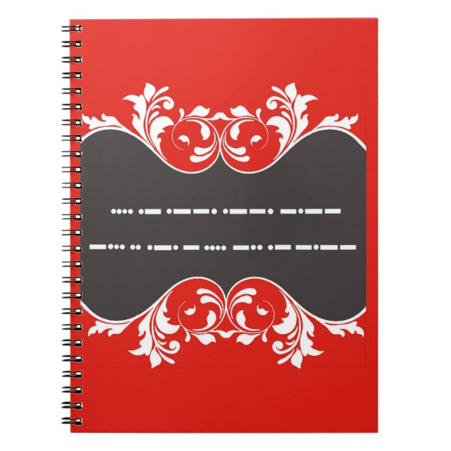 Carnet Joyeux anniversaire dans Morse Code 2 (Devant)