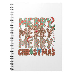 Carnet Joyeux cadeau de Noël Joyeux Noël